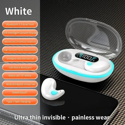 TWS Wireless Earbuds - Noise Reduction Bluetooth Earphones for Sport, Gaming & Sleep