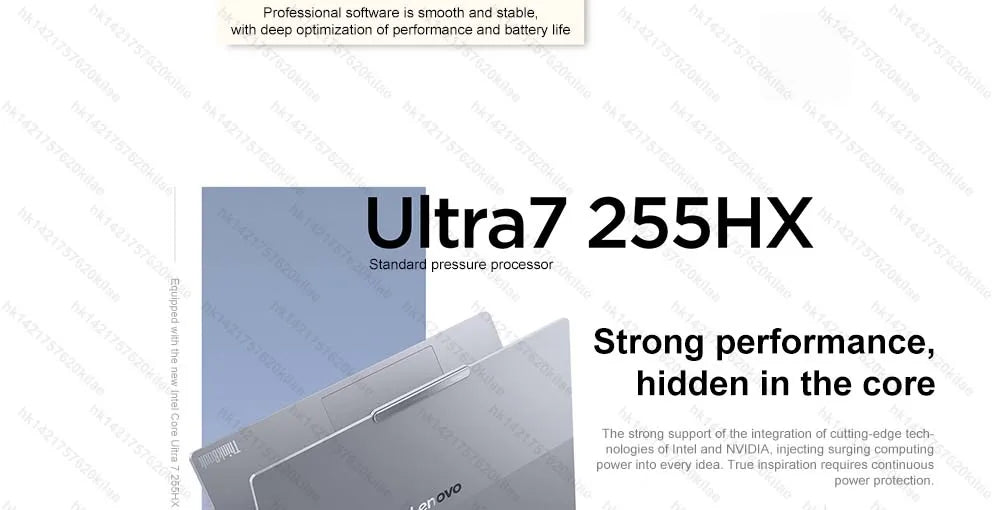 Lenovo ThinkBook 16p 2025 – Intel Ultra 7 255HX, RTX 5060, 16GB/32GB RAM, 1TB SSD, 16" 2.5K 240Hz