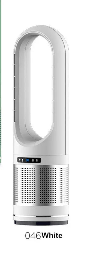 46-Inch Smart Standing Tower Fan – Hot & Cold Wind, Remote Control, Silent Air Circulator