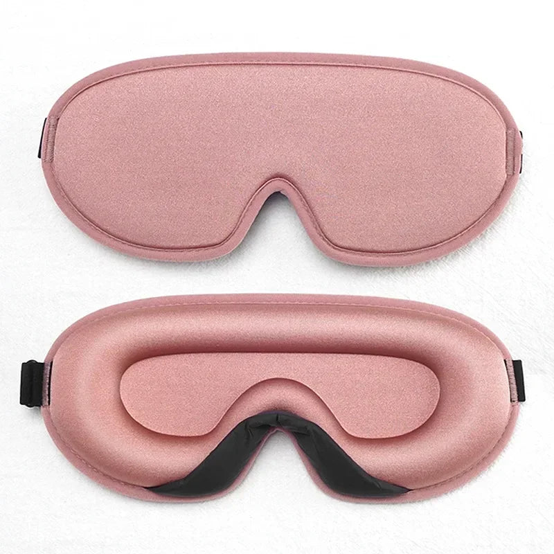 3D Eye Mask Bluetooth 5.0 Sleep Headphones – Built-in HD Speaker for Travel & Sleep