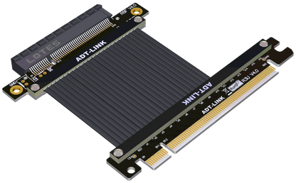 ADT-Link PCIe 4.0 Riser Cable – X16 to X1/X4/X8/M.2/NVMe/U.2, Gen4 Extension Adapter (R31SL)
