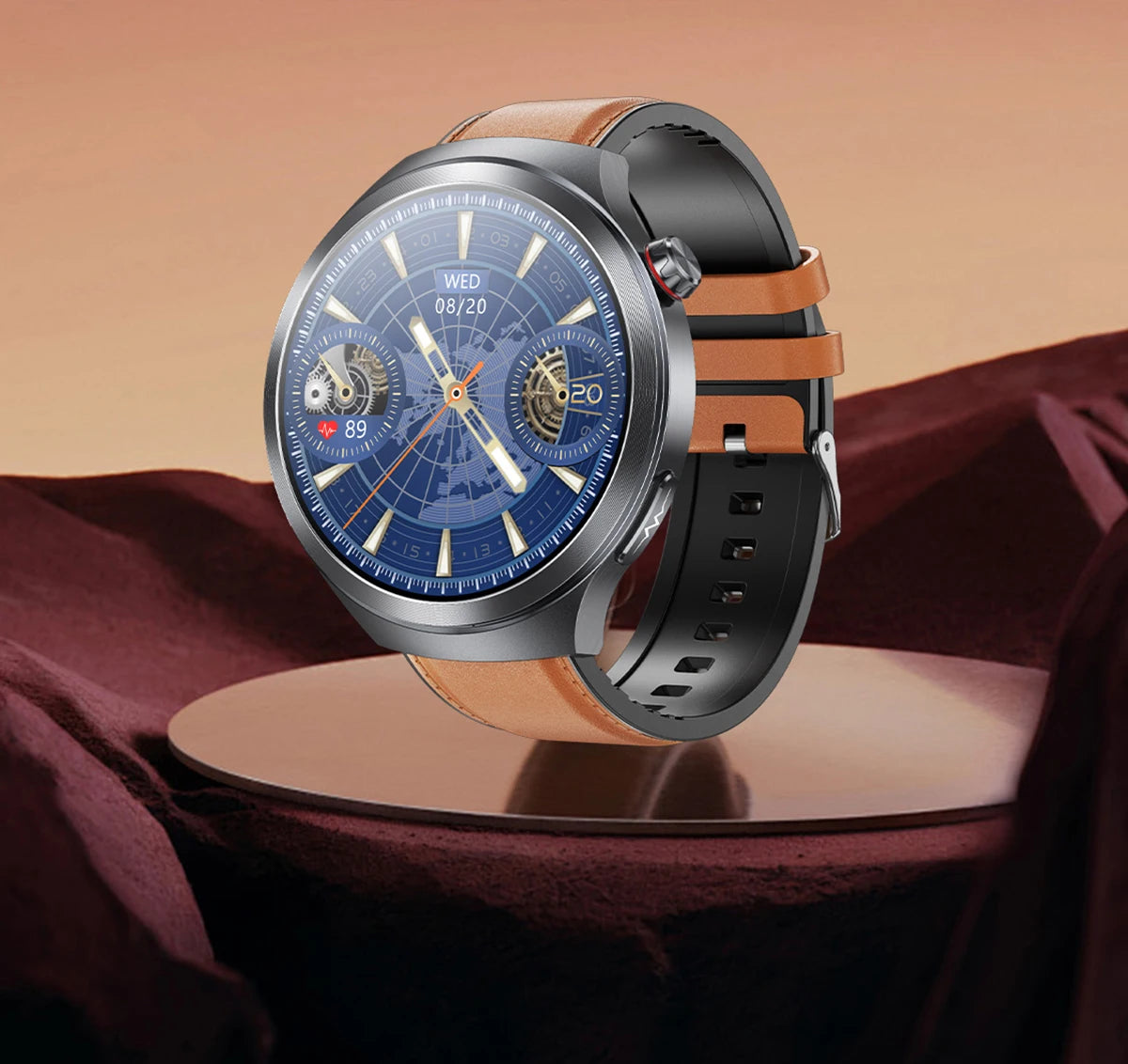 2025 Health Smart Watch – ECG+PPG, Blood Pressure, Blood Oxygen, Uric Acid, Bluetooth Call