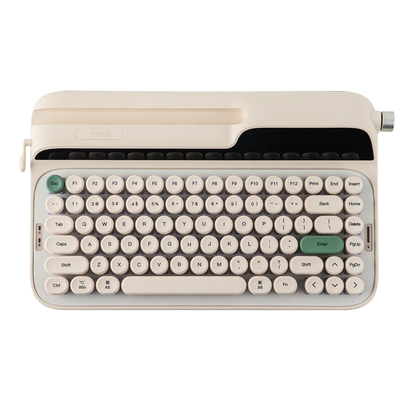 EPOMAKER Glyph 75% Mechanical Keyboard | Retro Typewriter | TFT Screen | Rotary Knob | Wired / 2.4GHz / BT