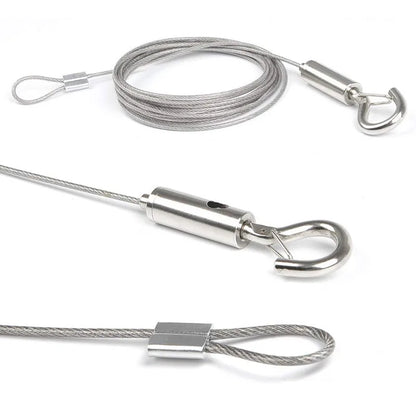 Adjustable Stainless Steel Wire Rope Clothesline