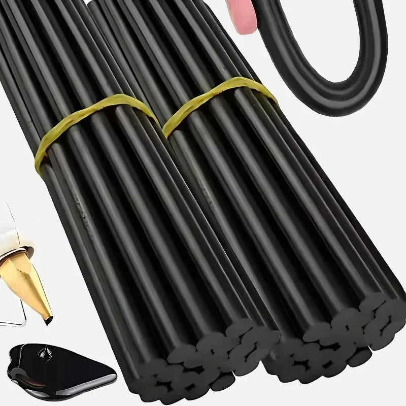 Black Hot Melt Glue Sticks – EVA Adhesive for Car Dent Repair, DIY & Crafts