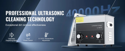 SucceBuy Ultrasonic Cleaner 2L–30L | Heater & Timer | Lab, Auto Parts, Jewelry