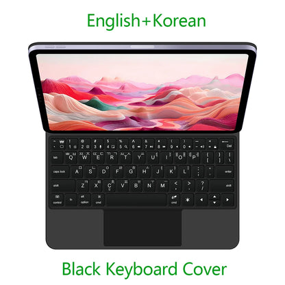 Backlit Magic Keyboard Case for iPad Air 11" M2/M3/M4 2024-2026 – Multi-touch, Smart Folio