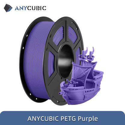 ANYCUBIC PETG / PLA 3D Printer Filament – 3KG, 1.75mm, For Kobra FDM Printers, Toy & Model Printing