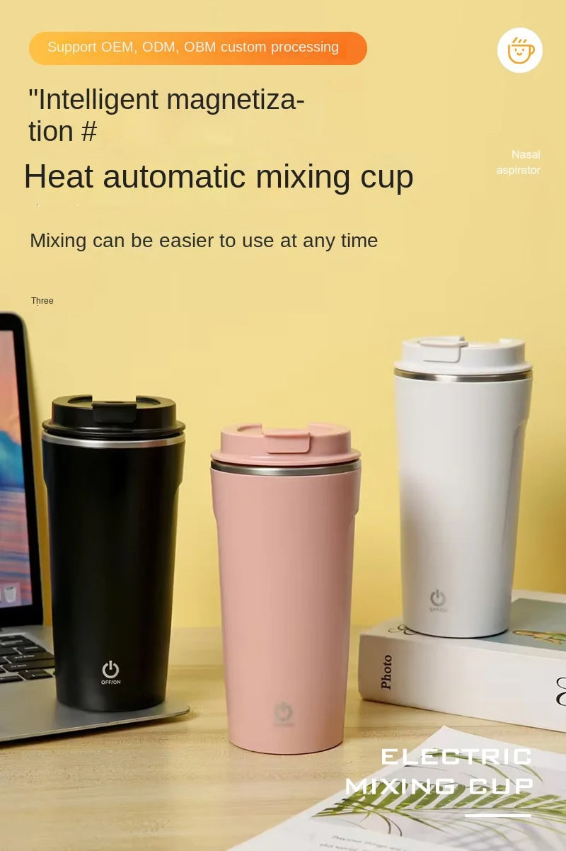 Electric Protein Powder Mixing Cup – Automatic Wireless Shaker Bottle for Gym & Outdoor