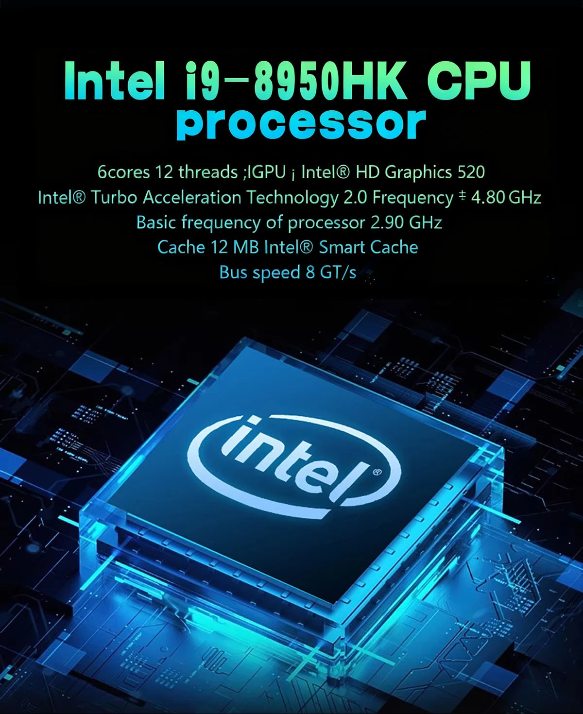 15.6" Laptop Intel Core i9-10980HK – 16GB RAM 1TB SSD Fingerprint Backlit Keyboard Windows 11