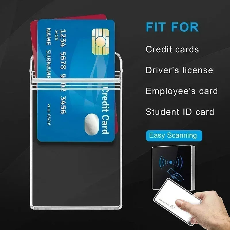 Waterproof Transparent Plastic Card Sleeve Protectors
