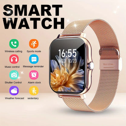 Smart Watch 2025 - 1.83" Display, Bluetooth Calling & Fitness Tracker for Men & Women