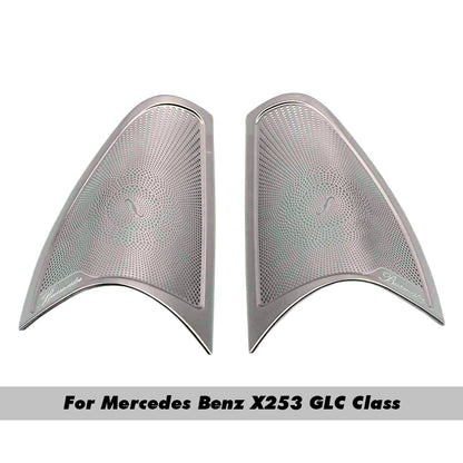 Car Audio Speaker Cover Trim for Mercedes Benz E/C/GLC Class – W213 W205 X253 Door Loudspeaker