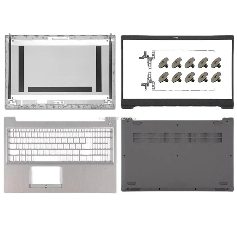 Lenovo IdeaPad 3-15 Replacement Case Parts – LCD Back Cover, Bezel, Palmrest, Bottom (15ADA05/15IML05/15IIL05 etc.)