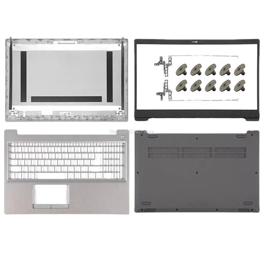 Lenovo IdeaPad 3 Laptop Replacement Parts — LCD Cover, Bezel, Palmrest, Bottom Case