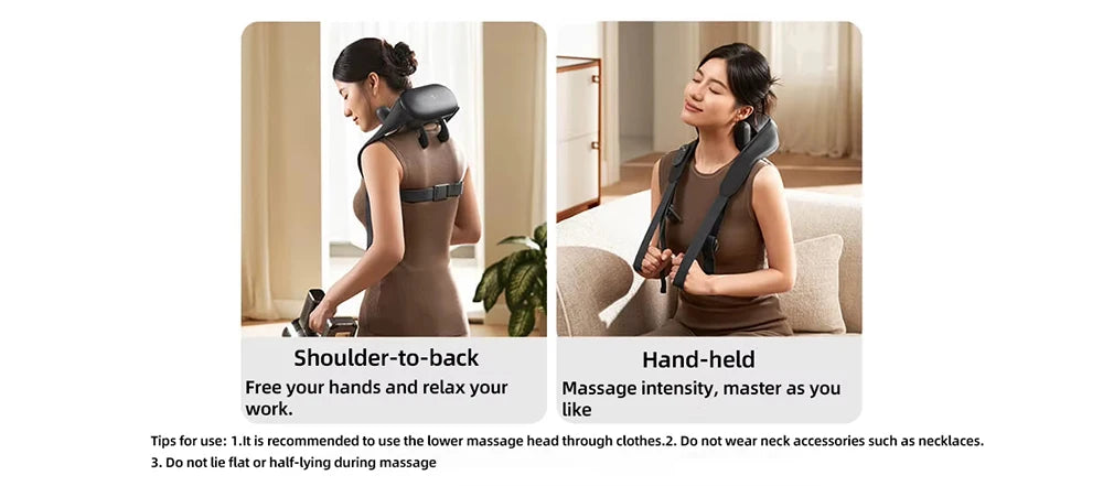 Xiaomi MIJIA Smart Neck & Shoulder Massager – Integrated Massage with Hot Compress