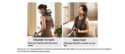 Xiaomi MIJIA Smart Neck & Shoulder Massager – Integrated Massage with Hot Compress