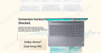 Lenovo ThinkBook 16+ 2025/2026 – AMD Ryzen 7 H 255 / AI 7 H 450, 24/32GB DDR5, 16" 2.5K 120Hz