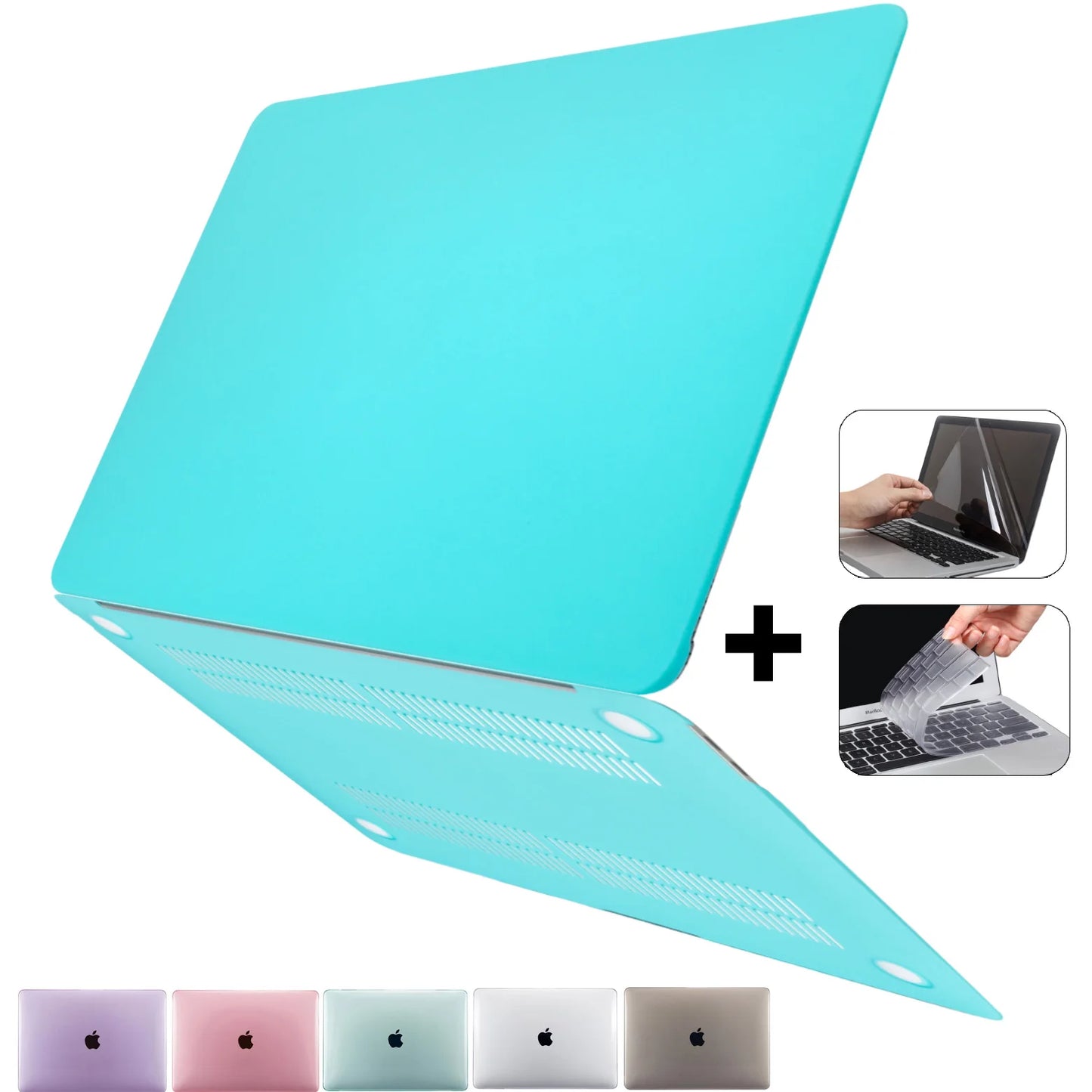 MacBook Laptop Case 2025 M4 – Air 13/15, Pro 13/14, M1-M5