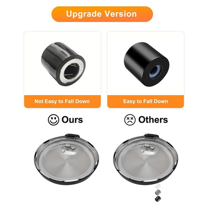 R.E.D. Shopping Instant Pot steam release valve handle replacement for Ultra and Duo models, compatible with 3, 5, and 6 Qt pressure cookers.