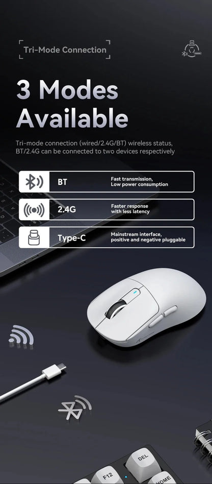 ATTACK SHARK X3 / X3 Pro Wireless Gaming Mouse – 26K DPI, 8K Hz, Tri-Mode, Ultra-Light