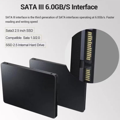 2.5" SATA3 Internal SSD – 60GB to 4TB | TLC NAND for Laptop, Desktop & Server