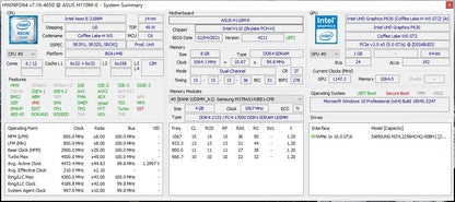 Modified Laptop CPU to LGA 1151 — Xeon E-2286M / E-2276M / E-2176M / E-2186M (QTJ0 QTJ1 QTJ2 QQLT QQLS)