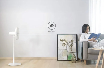 Xiaomi MIJIA Floor Fan — 7 Blade, 90° Wide-Angle Oscillation, Mi Home APP Control, Wired