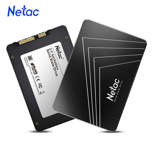 Netac 2.5" SATA3 SSD | 128GB to 4TB | Internal Solid State Drive | Laptop & Desktop Upgrade