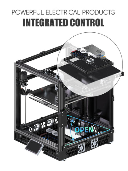SIBOOR Voron Trident 3D Printer Kit – AWD CoreXY, CNC Metal, High Speed