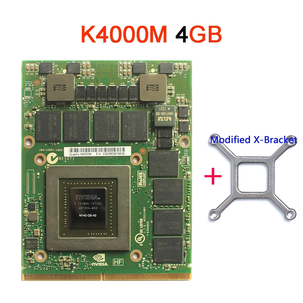 AIYIGI NVIDIA Quadro Mobile GPU for iMac A1311 A1312 2010/2011 – K610M K1000M K1100M K2000M K2100M K3000M K3100M K4000M K4100M K5000M K5100M