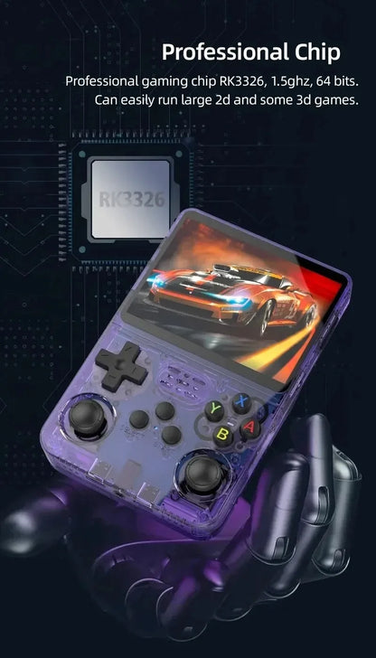 R36S Retro Handheld Game Console – 3.5" IPS, Linux, 15000+ Games, 64GB/128GB, Pocket Player
