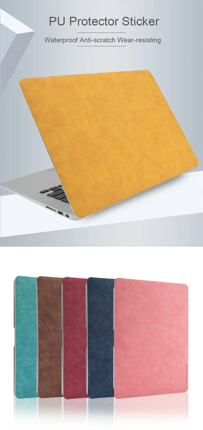 Anti-Scratch Waterproof Laptop Skin for MacBook Air 13 M1/M2, Pro 14/16 2021–2023 – PU Protector Film