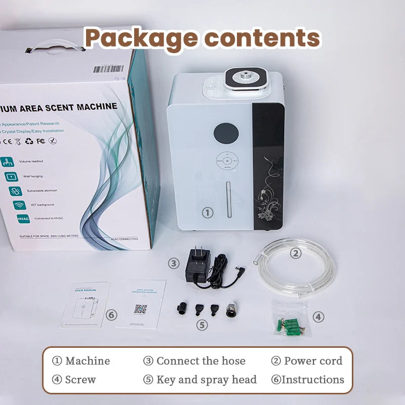 NAMSTE 3000m³ Commercial Aroma Diffuser – WiFi Control, Auto Timer, Hotel & Club Grade