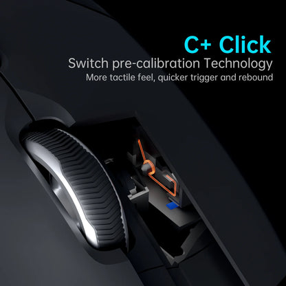 Rapoo VT9PRO Wireless Gaming Mouse – 68g Ultra-Light, PAW3395 26000DPI, 8K Polling, 8 Buttons