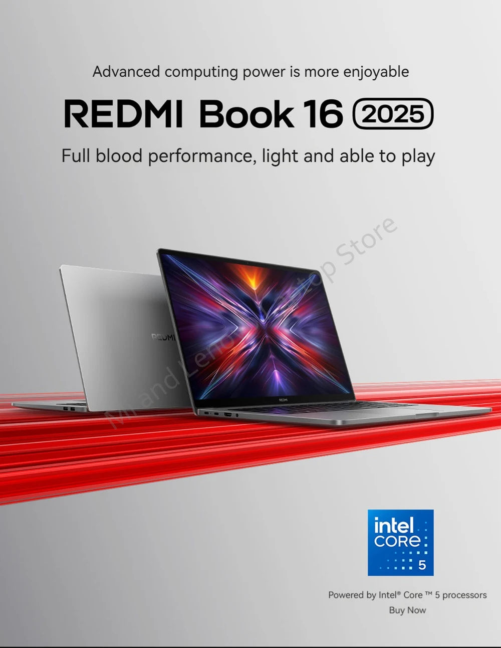 Xiaomi Redmi Book 16 2025 – Intel Core 5-220H, 16/32GB DDR5, 512GB/1TB SSD, 2.5K 120Hz, Wi-Fi 6, Win 11