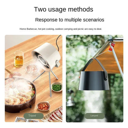 USB Desktop Mini Range Hood – Portable Kitchen Exhaust Fan