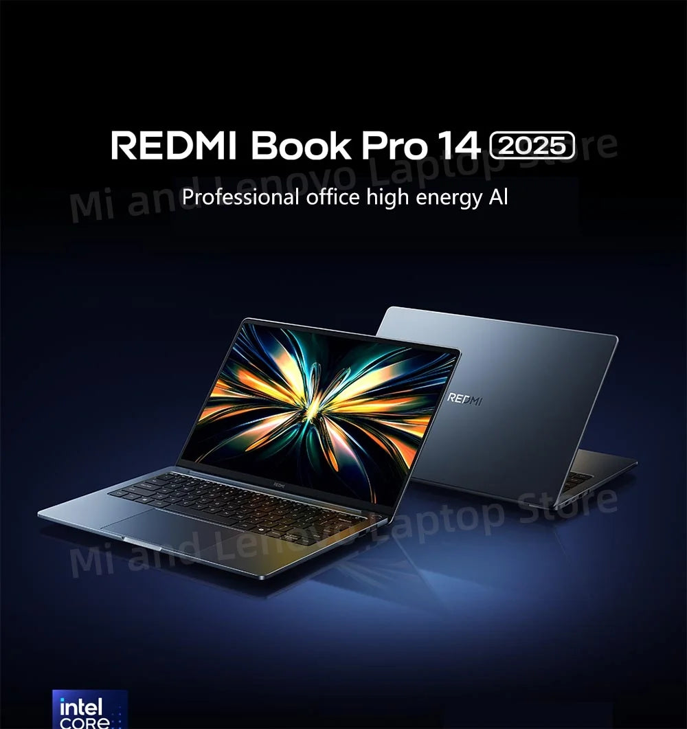 Xiaomi Redmi Book Pro 14 2025 – Intel Ultra 5/7, 32GB, 1TB, 2.8K 120Hz