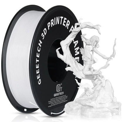 GEEETECH PETG 3D Printer Filament – 1.75mm, 1KG, Vacuum Packaging, Tangle-Free