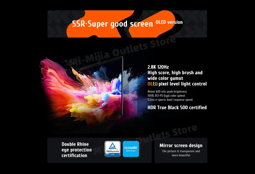 Lenovo Xiaoxin Pro 14 2024 – AMD Ryzen 7 8745H, 24GB DDR5, 1/2TB SSD, 14" 2.8K 120Hz, Windows 11