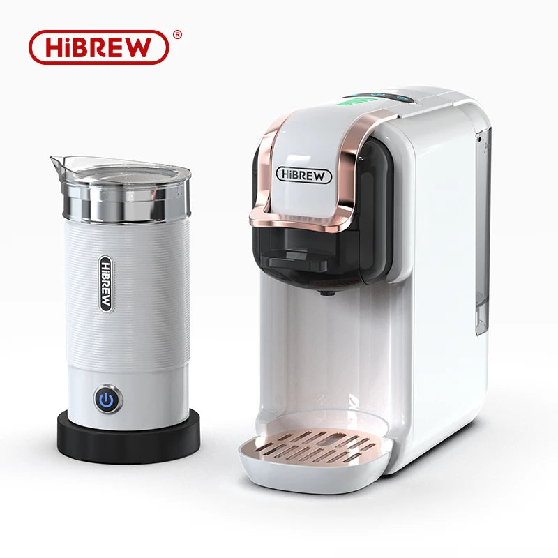 HiBREW H2B Cold & Hot Coffee Maker | 5-in-1 | Nespresso & Dolce Gusto Compatible | EU 220V