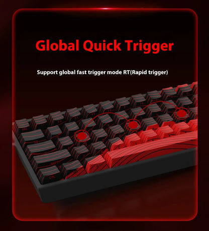 Madlions Mad 60He / Mad 68He Magnetic Switch Mechanical Keyboard – Wired, RGB, Esports