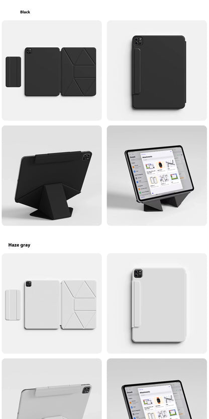 Smart Folio iPad Case | Magnetic | iPad 10th–11th, Air 11/13, Pro 11/12.9/13, Mini 6/7 | 4 Colors