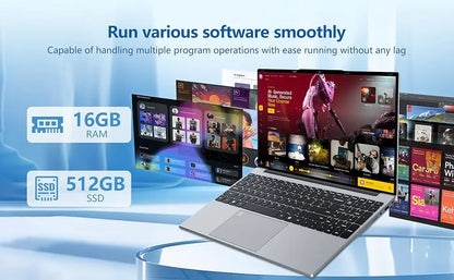 Portable Gaming Laptop 15.6" – Intel Core i9 10980HK, 16GB RAM, 512GB/1TB/2TB SSD, Windows 11 Pro