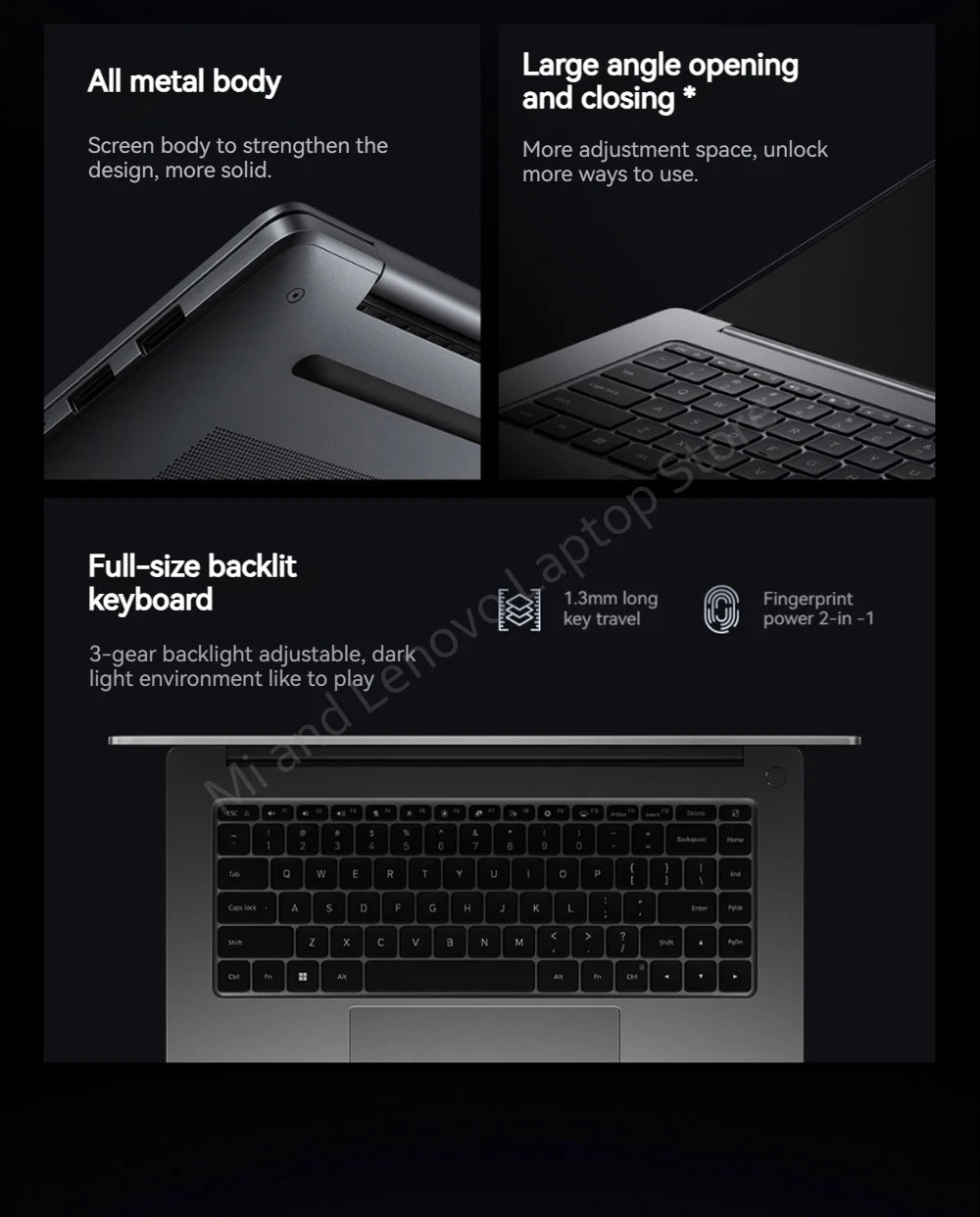 Xiaomi Redmi Book Pro 16 2024 – Intel Core Ultra 5 125H / Ultra 7 155H, 32GB DDR5, 1TB SSD, 3.1K 165Hz, Intel ARC Graphics