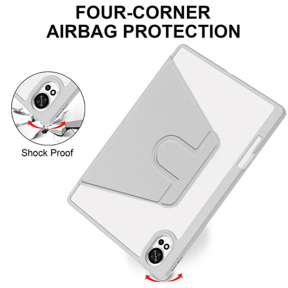 360° Rotating Acrylic Stand Case with Pencil Holder for Huawei MatePad 12x / MatePad Air 12 2024