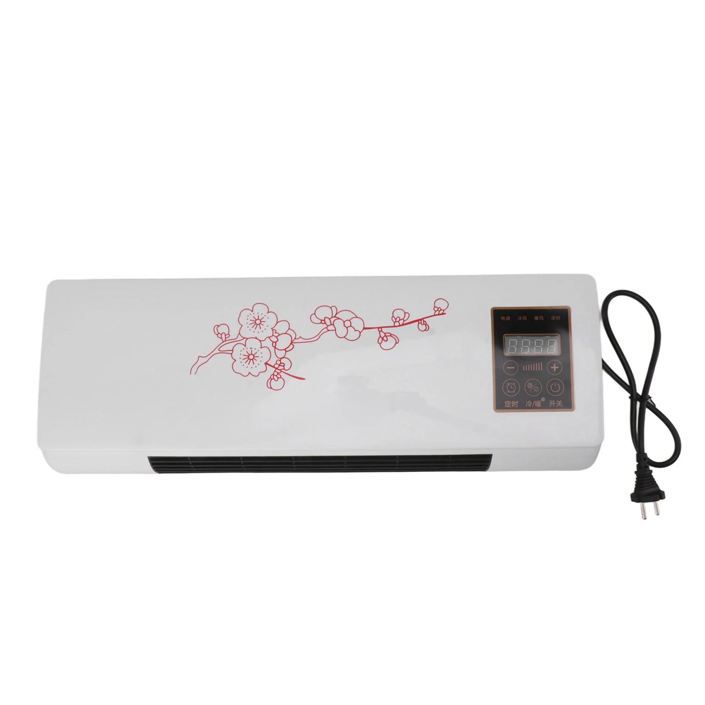 Portable Space Heater – Wall Mountable, Remote Control, Low Noise, for Bathroom & Bedroom