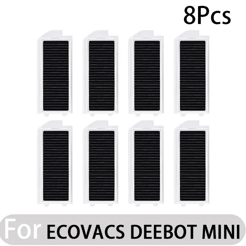 Ecovacs Deebot Mini Robot Vacuum Accessories – Main Brush, Filter, Mop, Dust Bag & More