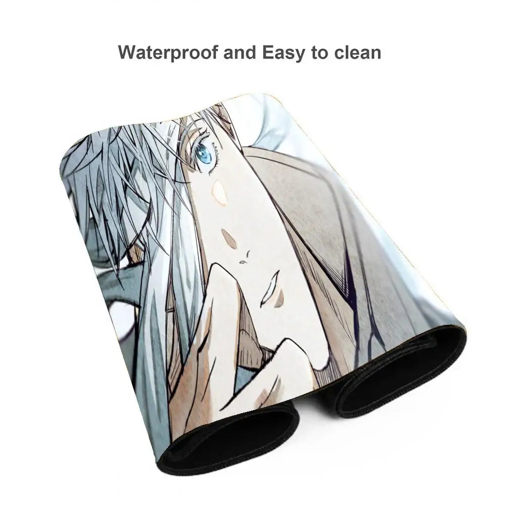 Jujutsu Kaisen Gojo Satoru XXL Gaming Mouse Pad – Large Anime Desk Mat, Rubber Base