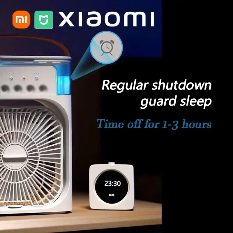 Xiaomi MIJIA Mini USB Air Cooler Fan | Humidifier | Water Mist Spray | LED Night Light